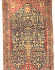 Antique Persian Kerman Ravar Rug: 1001 Flowers