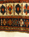 Antique Jaf Kurd Rug Circa 1870. A piece of genuine antique woven carpet art sold by the Santa Barbara Design Center, Rugs and More.