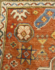 Antique Turkish Bergama Rug. A piece of genuine woven carpet art sold by the Santa Barbara Design Center and Rugs and More.
