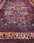 Antique Ravar Kerman Rug 38024