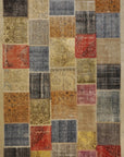 multi patchwork rugs and more oriental carpet 33303-