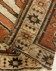 30729 Antique Eagle Kazak Chelaberd Rug