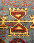30245 Antique Turkish Yuruk Rare Prayer Rug
