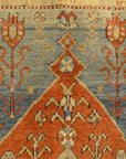 Antique Milas Prayer Rug is a prayer rug of Turkish origin. A piece of genuine woven carpet art sold by Santa Barbara Design Center Rugs and More.