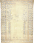 Antique Transylvanian 17th Century Turkish Prayer Rug. A fine piece of genuine woven carpet art sold at the Santa Barbara Design Center.