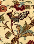 37909 Vintage Fine Persian Silk Rug