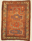 Antique Fachralo Kazak Rare Prayer Rug from Caucasus Genuine Woven Carpet Art Authentic Santa Barbara Design Center Rugs and More