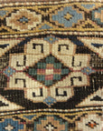 30522 Antique Chichi Kuba Rug Circa 1880