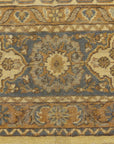 Antique Yellow and Blue Larestan Indian Rug 30433