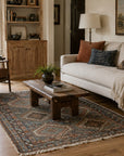 Antique Khamseh Chicken Rug 30670