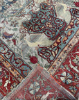 Rare early Persian Silk Kashan 25304