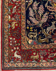 Vintage Persian Qum Tree of Life in the Garden of Paradise 25303