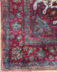Antique Silk Kashan 25348