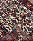 Antique Caucasian Prayer Rug Dated 1892 23068
