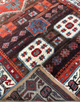 Antique Turkish Antep Rug of Scarce Design 25285