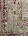 Antique unique Kermanshah with the largest meditation design woven ca.1860 28328