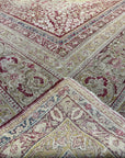 Antique unique Kermanshah with the largest meditation design woven ca.1860 28328