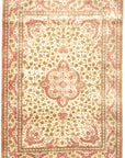 Silk Qum rug 32537