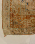 Rare 1800s Classical Silk Tabriz from Northwest Persia 30033