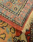 Antique Dabir Kashan. The finest hand-knotted and natural dyed fibers. Tree of life. Rugs & More Santa Barbara Design Center