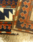 30076 Caucasian Kazak double niche Prayer Rug