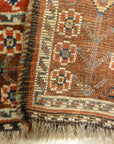 Antique Persian Qashgai Woven Circa 1890 Genuine Authentic Intricate Woven Carpet Art Santa Barbara Design Center Rugs and More