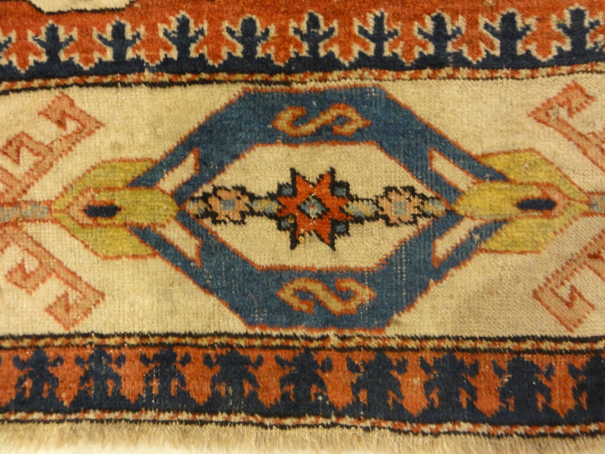 27637 Important Rare (17th. 18th.) Century exemplary Caucasian Rug ( Shirvan Area )