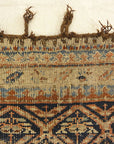 Antique Soumakh Herati Rug. A piece of antique woven carpet art sold at Santa Barbara Design Center Rugs and More in Santa Barbara, California.