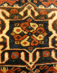 Antique Khamseh Southwest Persian Bagface. A piece of antique woven carpet art sold by Santa Barbara Design Center Rugs and More in Santa Barbara, CA.
