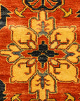 Finest Dragon Kazak Caucasian Rug Blessed by HH Dalai Lama 43700