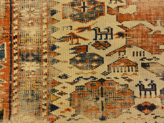 30070 Antique Rare Ivory Shirvan