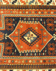 30076 Caucasian Kazak double niche Prayer Rug
