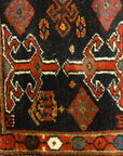 Kurdish Saddle Bag. A piece of genuine authentic antique woven carpet art sold by Santa Barbara Design Center, Rugs and More.