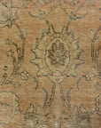 Antique Beige and Pink Persian Tabriz Genuine Authentic Intricate Woven Carpet Art Santa Barbara Design Center and Rugs and More