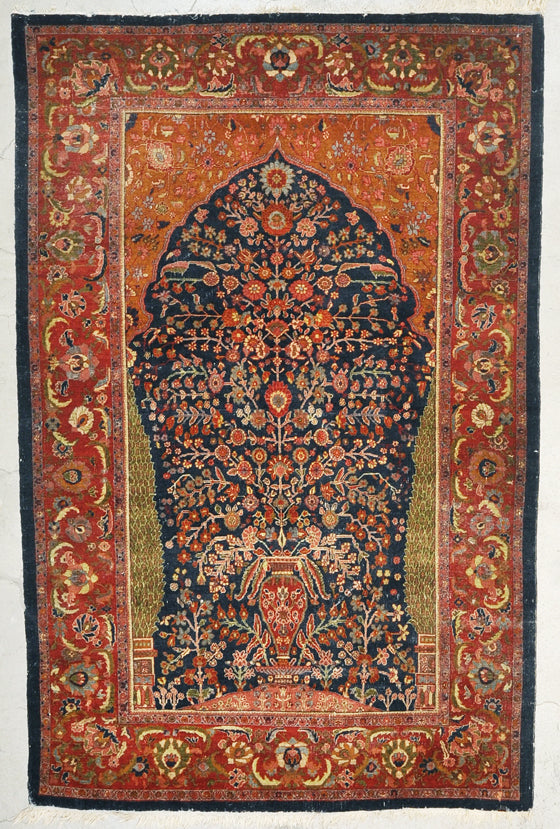 Rare Antique Mille Fleurs rugs and more -