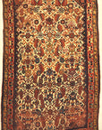 Rare Antique Qashqai with Ivory Background Persian Rug Genuine Woven Carpet Art Santa Barbara Design Center and Rugs and More