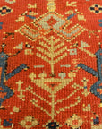 Rare Turkish Oushak Meditation Piece Circa 1800s. A very rare beautiful rug. Genuine woven carpet art sold by Santa Barbara Design Center, Rugs and More.