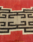 Large Antique Navajo Rug circa 1890-1900 featuring two grey hills. Sold by Santa Barbara Design Center, Rugs and More in Santa Barbara, California.