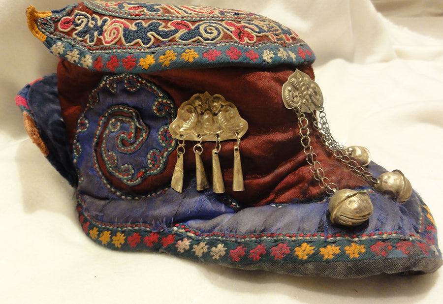 Antique Chinese Childrens hat Rugs & More