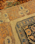 30500 important Finest Antique Qajar Silk Rug made of Nasir din Shah's theater