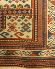 Finest Rare Museum Quality Caucasian Kazak Rug From the Early 19th Century. Genuine Woven Carpet Art. Santa Barbara Design Center Rugs and More.