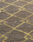 44973 Hand Woven Hemp Rug II