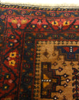 30315 Antique Original Baluch Tree of Life Prayer Meditation Rug