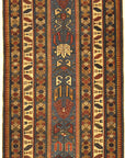 Antique Early 19th Century Shirvan Runner Rug. A piece of genuine authentic woven carpet art sold by the Santa Barbara Design Center Rugs and More.