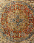 Finest Silk Persian Tabriz Garden of Paradise One of the Finest in the World Genuine Woven Carpet Art Santa Barbara Design Center