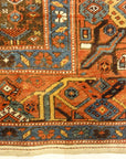 35103 Antique West Persian Kurdish Rug circa 1875