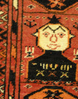 Antique Turkaman Rug 34595
