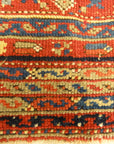 Rare Turkish Oushak Meditation Piece Circa 1800s. A very rare beautiful rug. Genuine woven carpet art sold by Santa Barbara Design Center, Rugs and More.