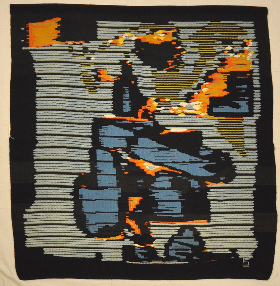 Polish Midcentury Tapestry | Rugs and More | Santa Barbara Design Center 27876