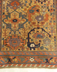 30028 Rare Prototype Kurdish rug with dragons and mythical animals early 1700s